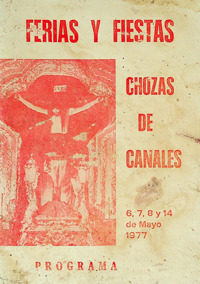 Fiestas patronales en honor al Santísimo Cristo de la Misericordia 1977 Chozas de Canales